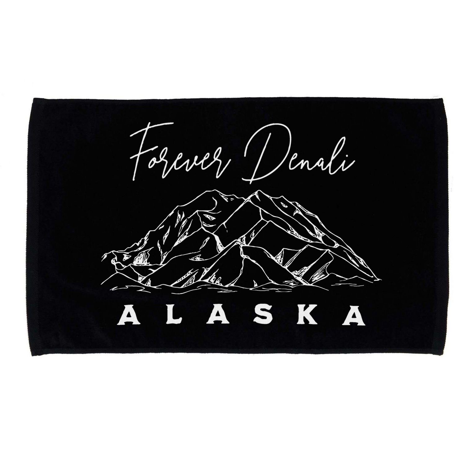 Forever Denali National Park Alaska Microfiber Hand Towel