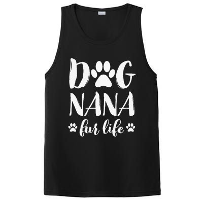 Funny Dog Nana Fur Life Funny Dog Lover Gift Mothers Day PosiCharge Competitor Tank