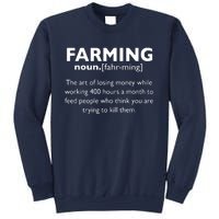 Farming Definition Noun Gift Funny Farmer Gift Sweatshirt