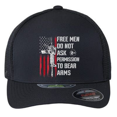 Free Do Not Ask Permission To Bear Arms Flexfit Unipanel Trucker Cap