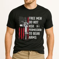 Free Do Not Ask Permission To Bear Arms Performance Shirt