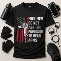 Free Do Not Ask Permission To Bear Arms Performance Shirt