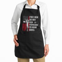 Free Do Not Ask Permission To Bear Arms Apron