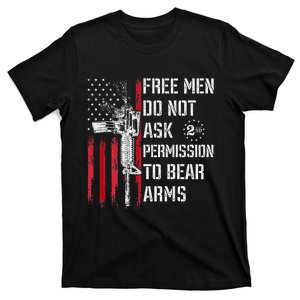 Free Do Not Ask Permission To Bear Arms T-Shirt