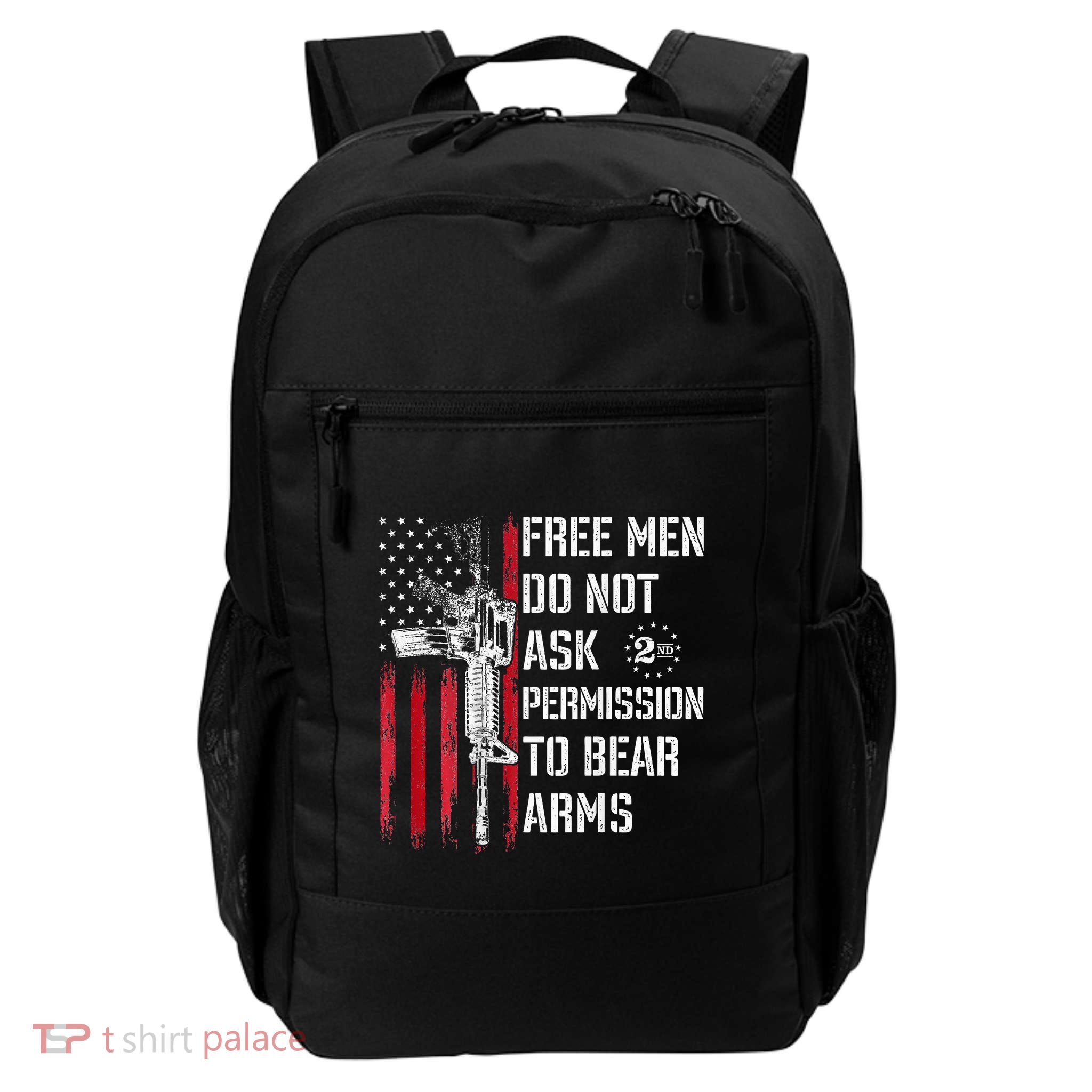 Free Do Not Ask Permission To Bear Arms Backpack
