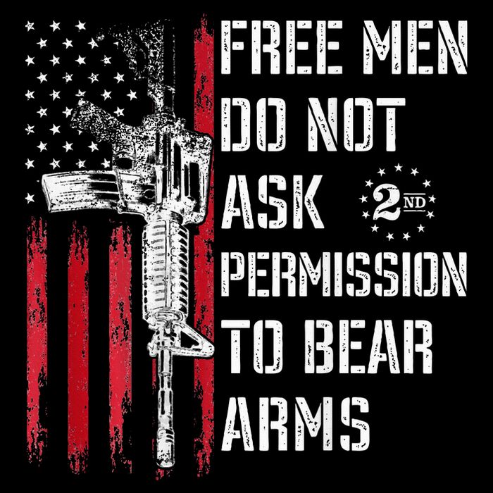 Free Do Not Ask Permission To Bear Arms 16 in Basic Backpack