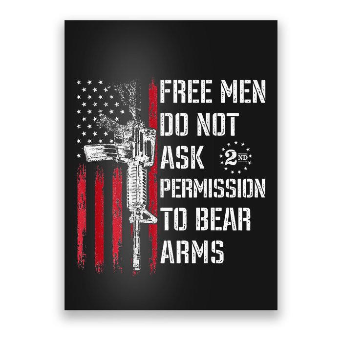 Free Do Not Ask Permission To Bear Arms Poster