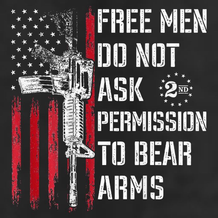 Free Do Not Ask Permission To Bear Arms Microfiber Hand Towel