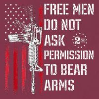 Free Do Not Ask Permission To Bear Arms 16oz Travel Tumbler