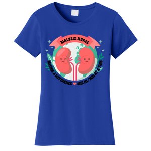 Funny Dialysis Nurse Cute Ney Nurse For Mom Gift Women's T-Shirt