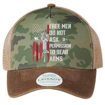 Free Do Not Ask Permission To Bear Arms Pro 2a Legacy Tie Dye Trucker Hat