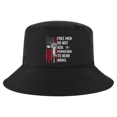 Free Do Not Ask Permission To Bear Arms Pro 2a Cool Comfort Performance Bucket Hat