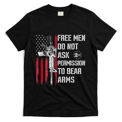 Free Do Not Ask Permission To Bear Arms Pro 2a T-Shirt