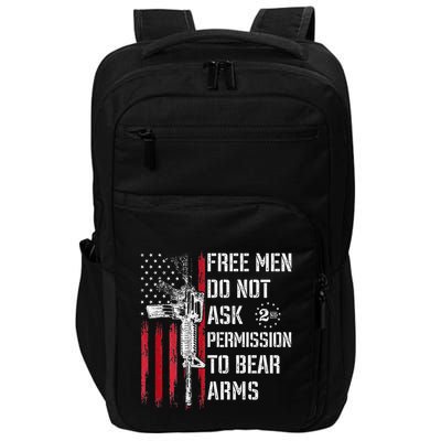 Free Do Not Ask Permission To Bear Arms Pro 2a Impact Tech Backpack
