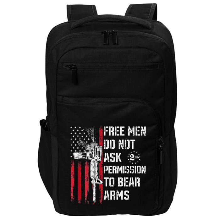 Free Do Not Ask Permission To Bear Arms Pro 2a Impact Tech Backpack