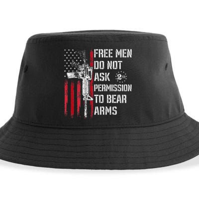 Free Do Not Ask Permission To Bear Arms Pro 2a Sustainable Bucket Hat