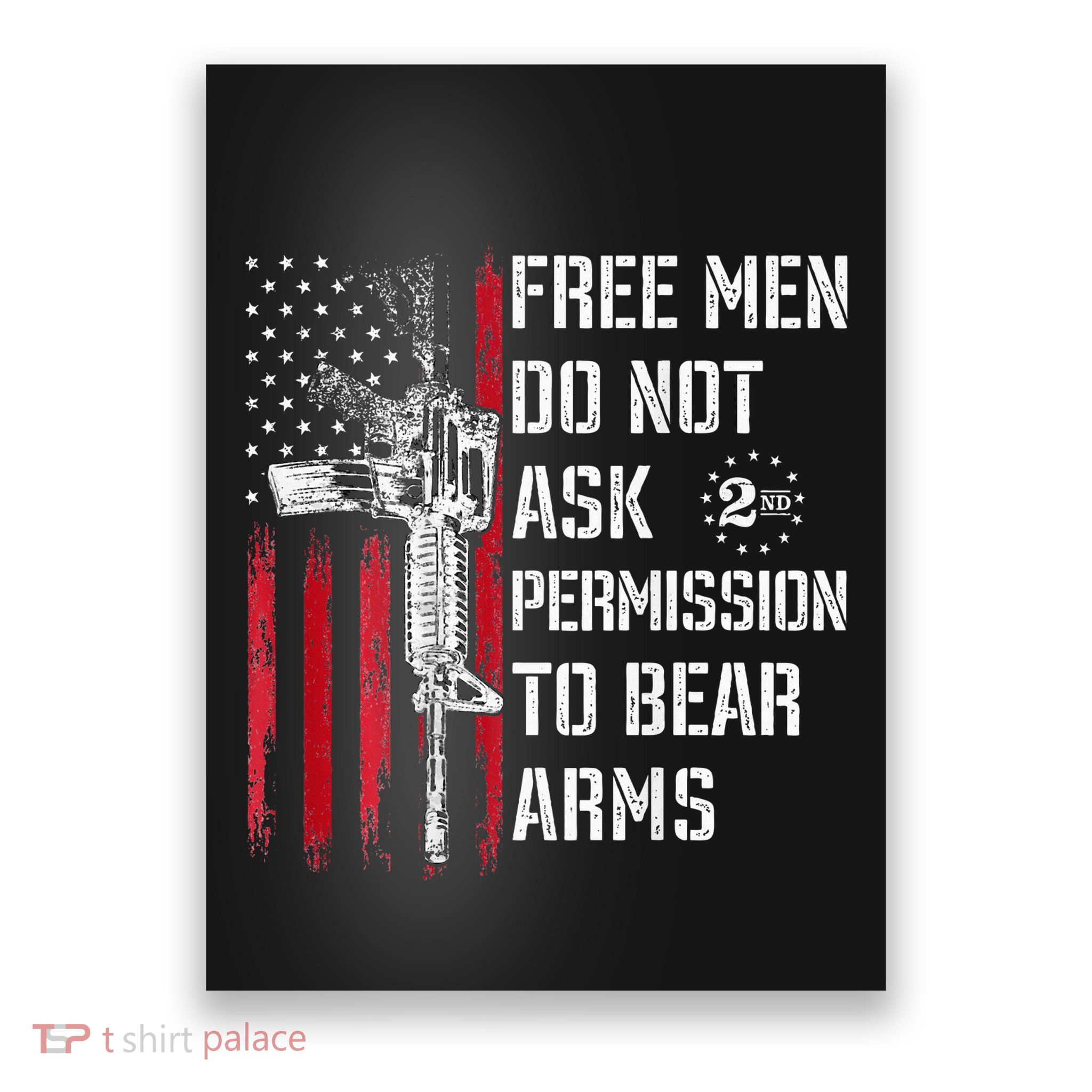 Free Do Not Ask Permission To Bear Arms Pro 2a Poster