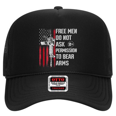 Free Do Not Ask Permission To Bear Arms Pro 2a Trucker Hat