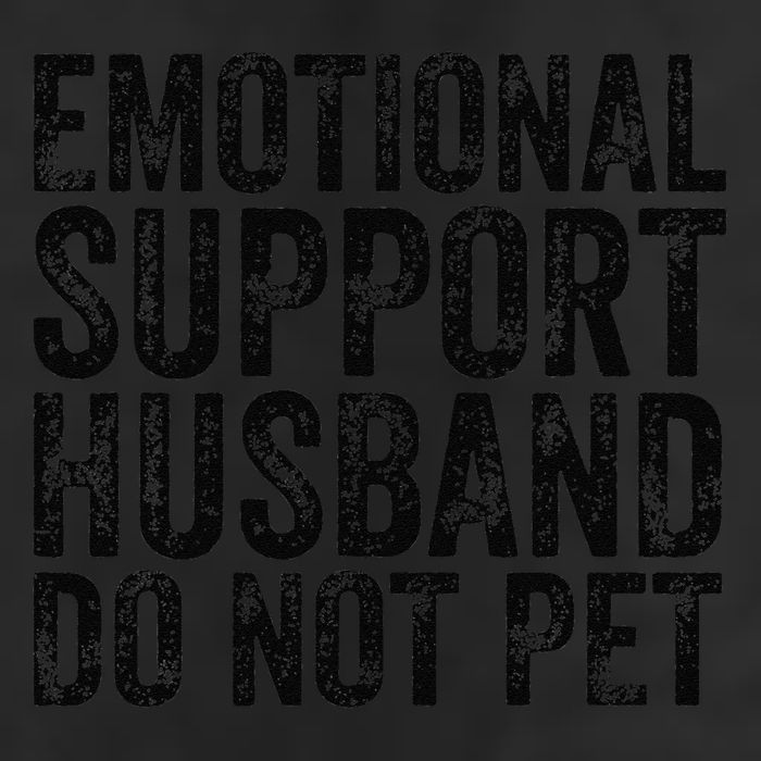 Funny Do Not Pet Emotional Support Husband Adult Drive Performance Visor