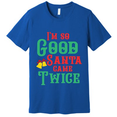 Funny Dirty Naughty Inappropriate Christmas Adult Sexy Xmas Cute Gift Premium T-Shirt