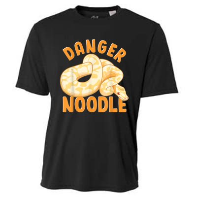 Funny Danger Noodle Snake Boy Snakes Meme Ball Python Cooling Performance Crew T-Shirt