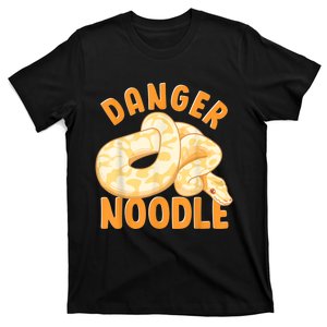 Funny Danger Noodle Snake Boy Snakes Meme Ball Python T-Shirt