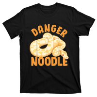 Funny Danger Noodle Snake Boy Snakes Meme Ball Python T-Shirt