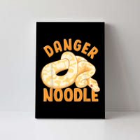 Funny Danger Noodle Snake Boy Snakes Meme Ball Python Canvas