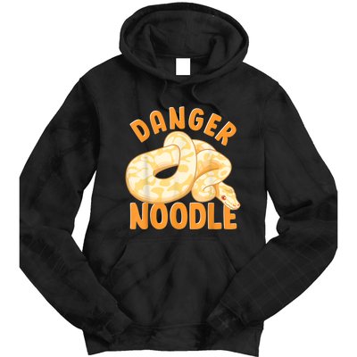 Funny Danger Noodle Snake Boy Snakes Meme Ball Python Tie Dye Hoodie