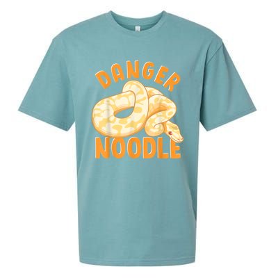 Funny Danger Noodle Snake Boy Snakes Meme Ball Python Sueded Cloud Jersey T-Shirt