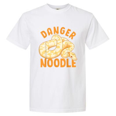 Funny Danger Noodle Snake Boy Snakes Meme Ball Python Garment-Dyed Heavyweight T-Shirt