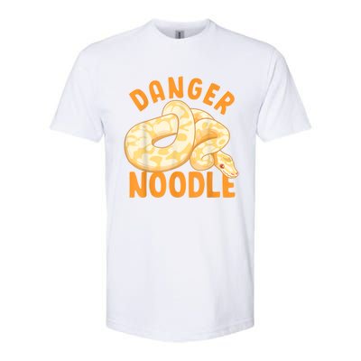 Funny Danger Noodle Snake Boy Snakes Meme Ball Python Softstyle CVC T-Shirt