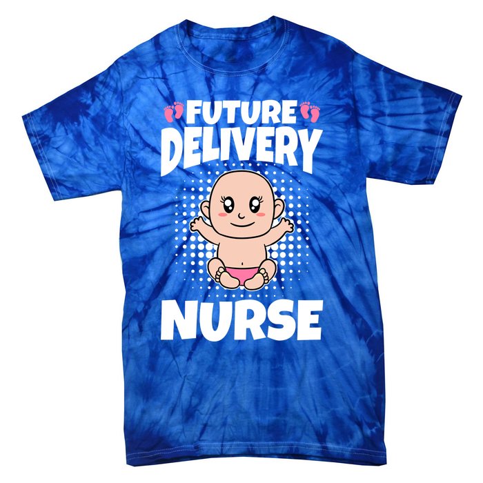 Future Delivery Nurse Meaningful Gift Tie-Dye T-Shirt