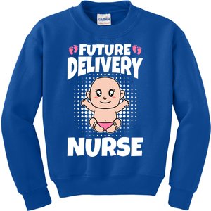 Future Delivery Nurse Meaningful Gift Kids Sweatshirt