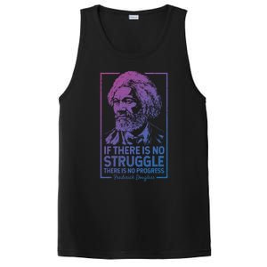 Frederick Douglas No Struggle Progress Black History Gift PosiCharge Competitor Tank