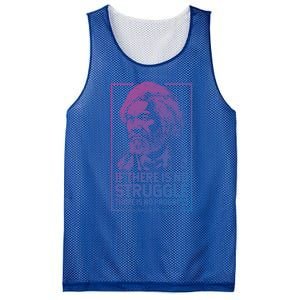 Frederick Douglas No Struggle Progress Black History Gift Mesh Reversible Basketball Jersey Tank