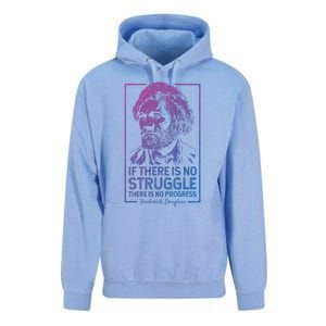 Frederick Douglas No Struggle Progress Black History Gift Unisex Surf Hoodie