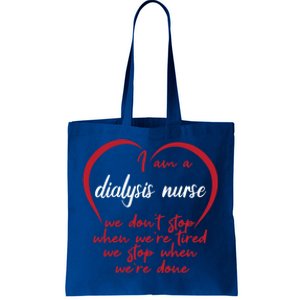 Funny Dialysis Nurse Gift Tote Bag