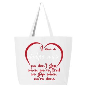 Funny Dialysis Nurse Gift 25L Jumbo Tote