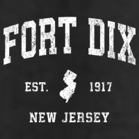 Fort Dix New Jersey Nj Vintage Athletic Beanie