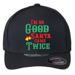 Funny Dirty Naughty Inappropriate Christmas Adult Sexy Xmas Meaningful Gift Flexfit Unipanel Trucker Cap