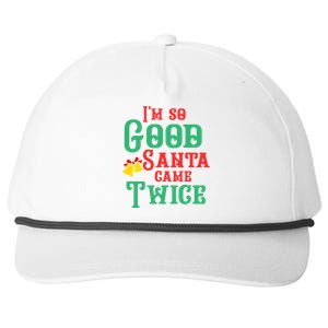 Funny Dirty Naughty Inappropriate Christmas Adult Sexy Xmas Meaningful Gift Snapback Five-Panel Rope Hat