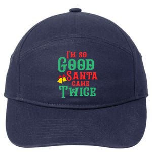 Funny Dirty Naughty Inappropriate Christmas Adult Sexy Xmas Meaningful Gift 7-Panel Snapback Hat