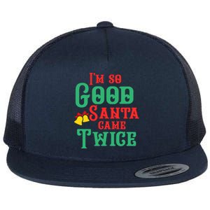 Funny Dirty Naughty Inappropriate Christmas Adult Sexy Xmas Meaningful Gift Flat Bill Trucker Hat