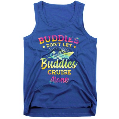 Friends Do Not Let Buddies Cruise Alone Cruise Lover Gift Tank Top