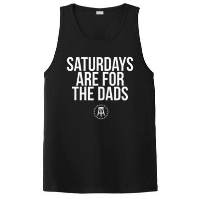 Fathers Day New Dad Gift Saturdays Are For The Dads PosiCharge Competitor Tank