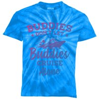 Friends Do Not Let Buddies Cruise Alone Cruise Lover Cute Gift Kids Tie-Dye T-Shirt