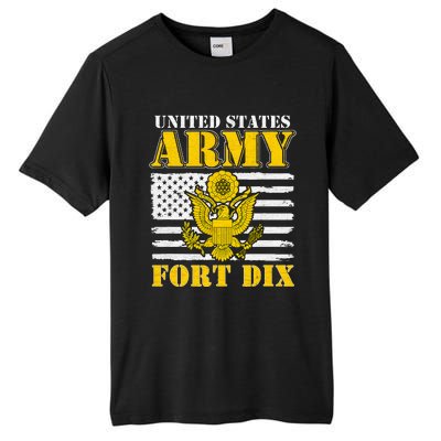 Fort Dix New Jersey Base Basic Training Nj Tall Fusion ChromaSoft Performance T-Shirt