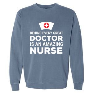 Funny Doctor Nurse Joke Humor Great Gift Garment-Dyed Sweatshirt