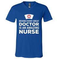 Funny Doctor Nurse Joke Humor Great Gift V-Neck T-Shirt